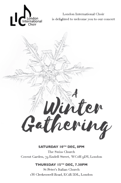 Winter Gathering design
